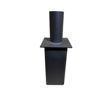 Load image into Gallery viewer, Tenon adaptor for 4 inch square poles - LEDMyPlace
