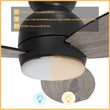Load image into Gallery viewer, TRENTO 48 inch 3 - Blade Flush Mount Smart Ceiling Fan with LED Light &amp; Remote - LEDMyPlace