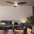 Load image into Gallery viewer, TRENTO 52 inch 3 - Blade Flush Mount Smart Ceiling Fan with LED Light &amp; Remote - LEDMyPlace