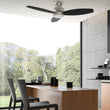 Load image into Gallery viewer, TRENTO 52 inch 3 - Blade Flush Mount Smart Ceiling Fan with LED Light &amp; Remote - LEDMyPlace