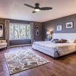 Load image into Gallery viewer, TRENTO 60 inch 3 - Blade Flush Mount Smart Ceiling Fan with LED Light &amp; Remote - LEDMyPlace
