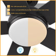 Load image into Gallery viewer, TRYTON 52 inch 5 - Blade Ceiling Fan with LED Light &amp; Remote - LEDMyPlace