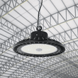 Load image into Gallery viewer, UFO LED High Bay Light 150/120/100 Watt Adjustable, 5700K, 150LM/W - 155LM/W, AC277 - 480V High Voltage, IP65, UL, DLC Listed, 1 - 10V Dim, For Warehouse Barn Airport Workshop Garage Factory - LEDMyPlace