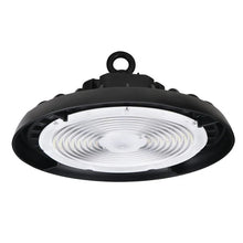 Load image into Gallery viewer, UFO LED High Bay Light 240W/220W/200W Wattage Adjustable, 4000K, 150 LM/W, DLC Premium 1 - 10V Dimmable, AC120 - 277V, Commercial LED Light for Barn Workshop Warehouse Gym Airport Lights - LEDMyPlace