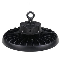 Load image into Gallery viewer, UFO LED High Bay Light, 240W/220W/200W Wattage Adjustable, 5700K 150 LM/W, Waterproof IP65, 1 - 10V Dimmable, AC277 - 480V High Voltage, UL, DLC Listed, For Factory, Workshop, Barn, Garage, Commercial Shop, Warehouse, Airport - LEDMyPlace