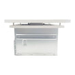 Load image into Gallery viewer, Ultra Silent Bathroom Exhaust Fan with Square Flat Panel Light 8W, 4000K 1000LM, 50 - 100 CFM, <0.3 - 0.7 Sones, Ceiling/Wall Mounted - LEDMyPlace