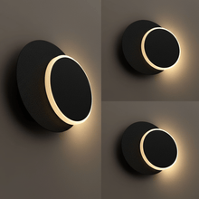 Load image into Gallery viewer, Unique Circular LED Wall Sconce, 11W, 3000K, Diameter 9.9 inch, Modern Round Lamp - LEDMyPlace