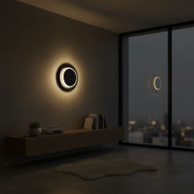 Load image into Gallery viewer, Unique Circular LED Wall Sconce, 11W, 3000K, Diameter 9.9 inch, Modern Round Lamp - LEDMyPlace