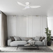 Load image into Gallery viewer, UPTON 45 inch 3 - Blade Flush Mount Smart Ceiling Fan with LED Light &amp; Remote - LEDMyPlace