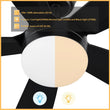 Load image into Gallery viewer, VARA 52 inch 5 - Blade Ceiling Fan with LED Light &amp; Remote - LEDMyPlace