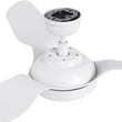 Load image into Gallery viewer, Vena 52 inch 3 - Blade Smart Ceiling Fan with LED Light &amp; Remote - LEDMyPlace