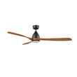 Load image into Gallery viewer, VIENNA 60 inch 3 - Blade Ceiling Fan with LED Light &amp; Remote - LEDMyPlace
