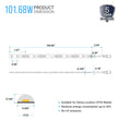 Load image into Gallery viewer, White LED Strip Light, 16.4ft Dimmable - 24V - IP20 - 879 Lumens/ft, SMD2835, Tape Lights for Bedroom, Kitchen, Mirror, Home Decoration - LEDMyPlace