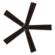 Load image into Gallery viewer, Wynston 52 inch 5 - Blade Flush Mount Ceiling Fan with Remote Control - Black/Walnut &amp; Black Reversible Blades (No Light) - LEDMyPlace
