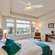 Load image into Gallery viewer, YORK 52 inch 3 - Blade Flush Mount Smart Ceiling Fan with LED Light &amp; Remote - LEDMyPlace