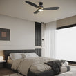 Load image into Gallery viewer, YORK 52 inch 3 - Blade Flush Mount Smart Ceiling Fan with LED Light &amp; Remote - LEDMyPlace
