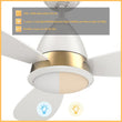 Load image into Gallery viewer, YORK 52 inch 3 - Blade Smart Ceiling Fan with LED Light &amp; Remote - LEDMyPlace