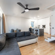 Load image into Gallery viewer, ZELDA 52 inch 3 - Blade Ceiling Fan with LED Light &amp; Remote - LEDMyPlace