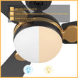 Load image into Gallery viewer, ZELDA 52 inch 3 - Blade Ceiling Fan with LED Light &amp; Remote - LEDMyPlace