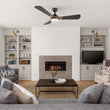 Load image into Gallery viewer, ZELDA 52 inch 3 - Blade Ceiling Fan with LED Light &amp; Remote - LEDMyPlace