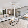 Load image into Gallery viewer, ZELDA 52 inch 4 - Blade Ceiling Fan with LED Light &amp; Remote - LEDMyPlace