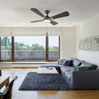 Load image into Gallery viewer, ZELDA 52 inch 4 - Blade Ceiling Fan with LED Light &amp; Remote - LEDMyPlace