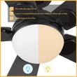 Load image into Gallery viewer, ZELDA 52 inch 5 - Blade Ceiling Fan with LED Light &amp; Remote - LEDMyPlace