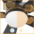 Load image into Gallery viewer, ZELDA 52 inch 5 - Blade Ceiling Fan with LED Light &amp; Remote - LEDMyPlace