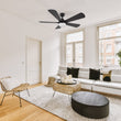 Load image into Gallery viewer, ZELDA 52 inch 5 - Blade Ceiling Fan with LED Light &amp; Remote - LEDMyPlace