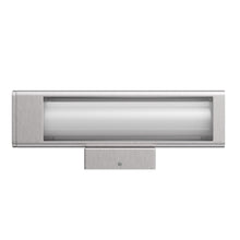 Load image into Gallery viewer, 12W Modern LED Outdoor Wall Light Fixture, Silver FInish, Dimmable, ETL Listed - Wet Location