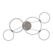 Load image into Gallery viewer, Modern Circular Chandelier, 5-Light, 92W, 3000K (Warm White), 3677 Lumens, Wheel Chandelier, Dimension: 50.1&#39;&#39;x31.6&#39;&#39;x110&#39;&#39;