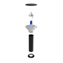 Load image into Gallery viewer, LED Solar Bollard Lights, 1.5W, 220LM, CCT Changeable: Warm White/Cool White, Solar Pathway Lights, IP65 Waterproof, Auto ON/Off, Solar Garden Lights Outdoor