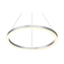 Load image into Gallery viewer, LED Ring Chandelier, 1-Ring, 38W, 3000K, 1512LM, Dimmable, Diameter 23.6&#39;&#39;×71&#39;&#39;