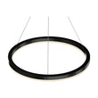 Load image into Gallery viewer, LED Ring Chandelier, 1-Ring, 38W, 3000K, 1512LM, Dimmable, Diameter 23.6&#39;&#39;×71&#39;&#39;