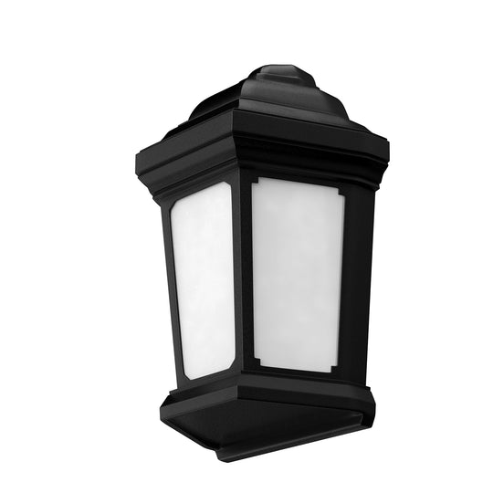 15W LED Outdoor Wall Light, 5000K (Daylight White), Textured Black Finish, 800 Lumens, ETL Listed
