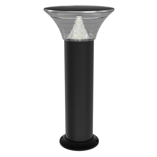 Solar LED Pathway Bollard Light, 1.5W, 220LM, CCT Changeable: Warm White/Cool White, IP65 Waterproof, Auto ON/Off