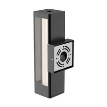 Load image into Gallery viewer, LED Outdoor Wall Sconce, Matte Black Finish, 12W, ETL Listed - Wet Location, Dimmable