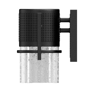 9W Dimmable LED Outdoor Wall Sconce Light, Textured Black Finish, 5000K (Daylight White), 500 Lumens, ETL Listed
