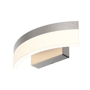 9W Dimmable LED Wall Sconce Light, 3000K (Warm White), Brushed Nickel Finish, 500 Lumens, ETL Listed