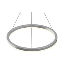 Load image into Gallery viewer, LED Ring Chandelier, 1-Ring, 38W, 3000K, 1512LM, Dimmable, Diameter 23.6&#39;&#39;×71&#39;&#39;