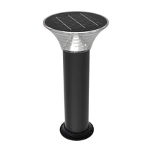 Load image into Gallery viewer, LED Solar Bollard Lights, 1.5W, 220LM, CCT Changeable: Warm White/Cool White, Solar Pathway Lights, IP65 Waterproof, Auto ON/Off, Solar Garden Lights Outdoor