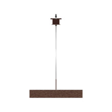 Load image into Gallery viewer, 1-Light, Square Chandelier Lighting in Brushed Brown Body Finish, 70W, 3000K(warm white), 5200LM, Dimmable, 3 Years Warranty