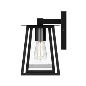 Matte Black Finish Wall Sconce Fixture, , E26 Socket Wall Lamp, 3 Years Warranty