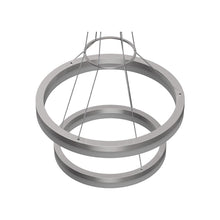 Load image into Gallery viewer, 2-Ring, Modern LED Chandelier, 78W, 120V, 3000K, 3985LM, Dimmable