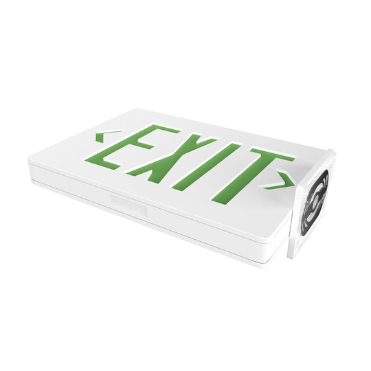 Emergency Light Exit Sign , 4W , Green , UL Listed