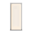 Load image into Gallery viewer, 20W Modern LED Outdoor Wall Sconce, Painted Silver Finish, ETL Listed - Wet Location