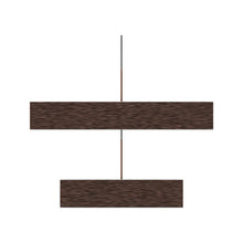 Load image into Gallery viewer, 2-Lights, Square Chandelier Lighting  in Brushed Brown Body Finish, 141W, 3000K, 8800LM, Oxidation Finish Technique, Dimmable