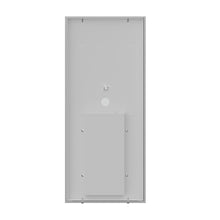 Load image into Gallery viewer, 20W Modern LED Outdoor Wall Sconce Light 5000K 600LM White Acrylic Shade, 120-277V Non-Dimmable, ETL Listed, Wet Location, Painted Silver Finish