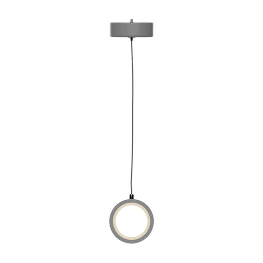 Circline Architectural, LED Vertical Circular Pendant, 8W, 3000K, Modern Pendant Lighting, Dimmable, 400LM