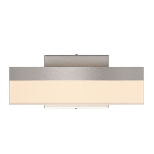 9W Dimmable LED Wall Sconce Light, 3000K (Warm White), Brushed Nickel Finish, 500 Lumens, ETL Listed